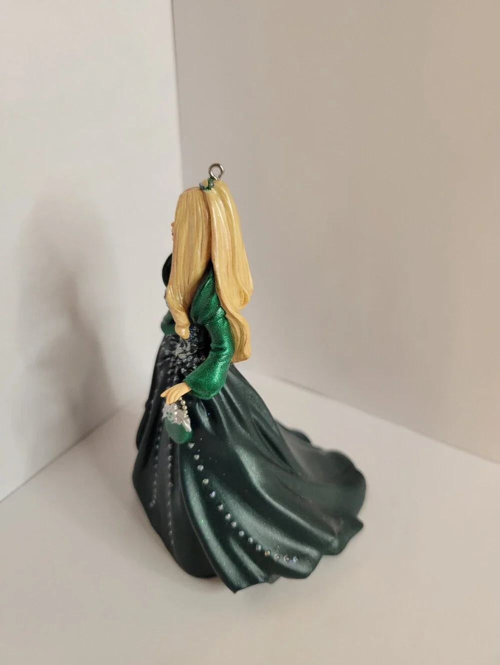Barbie Elegant Green & Blonde Holiday Ornament, Collectible